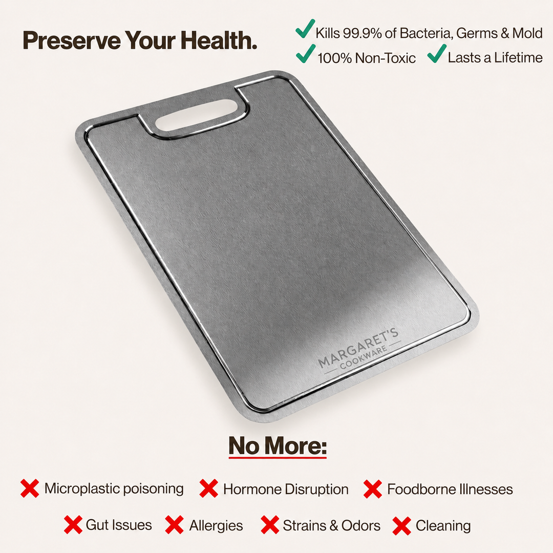 Pure Titanium Non-Toxic Cutting Board