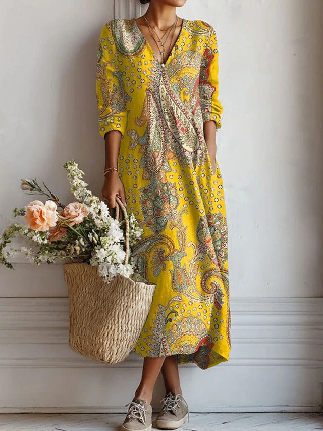 Dorothy | Paisley Print Dress